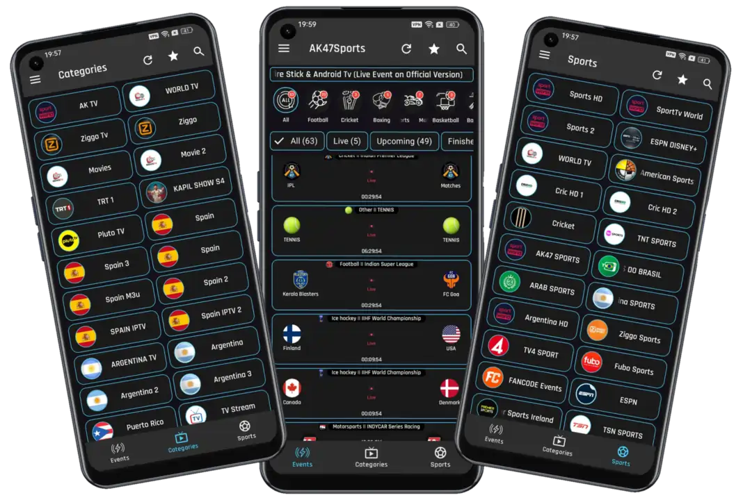 AK47 Sports App (OFFICIAL 2026) – Watch HD Sports/Live TV AK47 Sports Cover